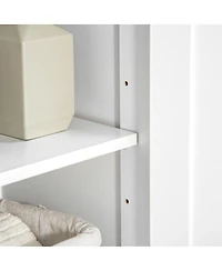 Slickblue Compact Bathroom Storage Cabinet for Small Spaces