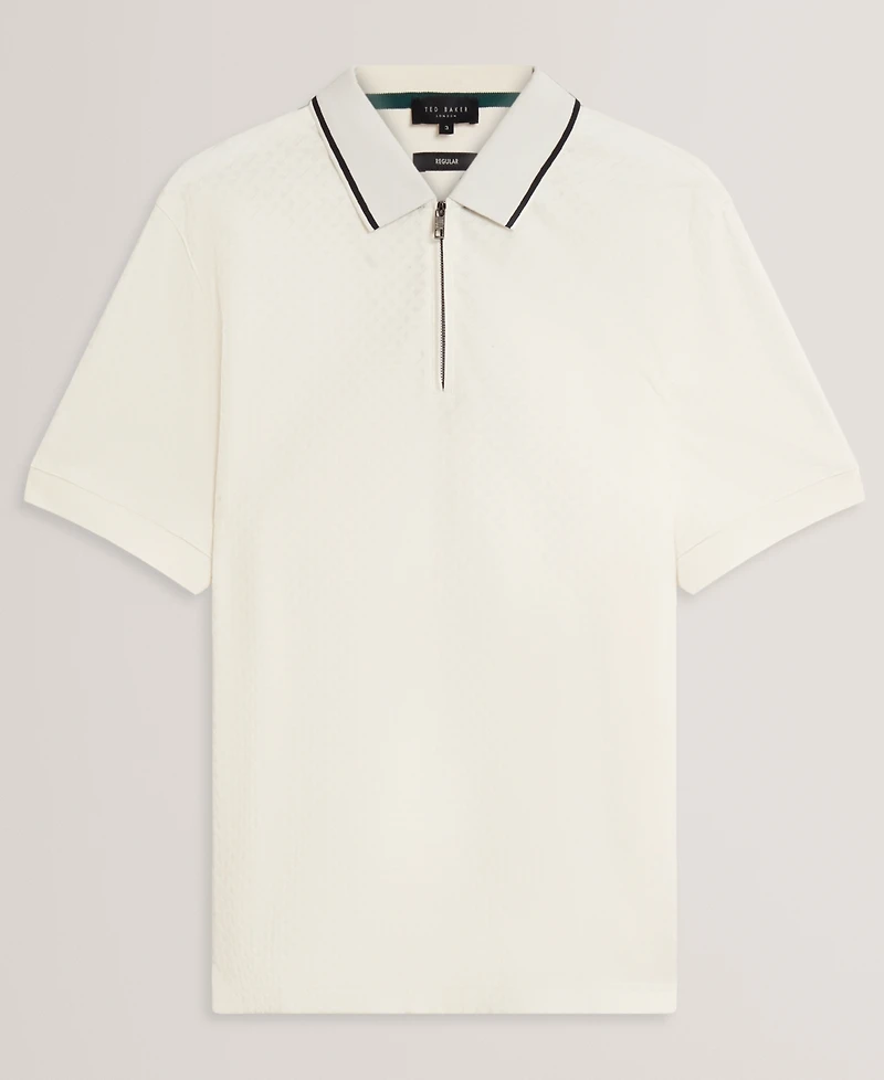Ted Baker Men's Cophen Short-Sleeve T-Stitch Polo Shirt