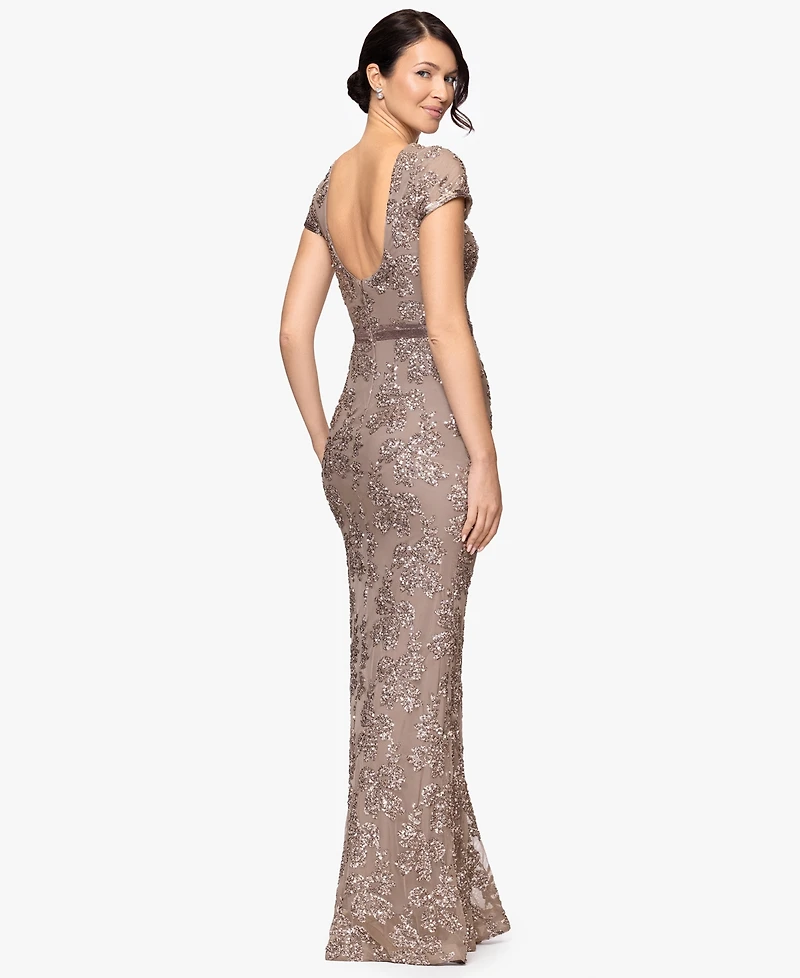 Betsy & Adam Women's Crewneck Dress