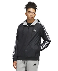 adidas Men's Balance Reversible Hooded Jacket