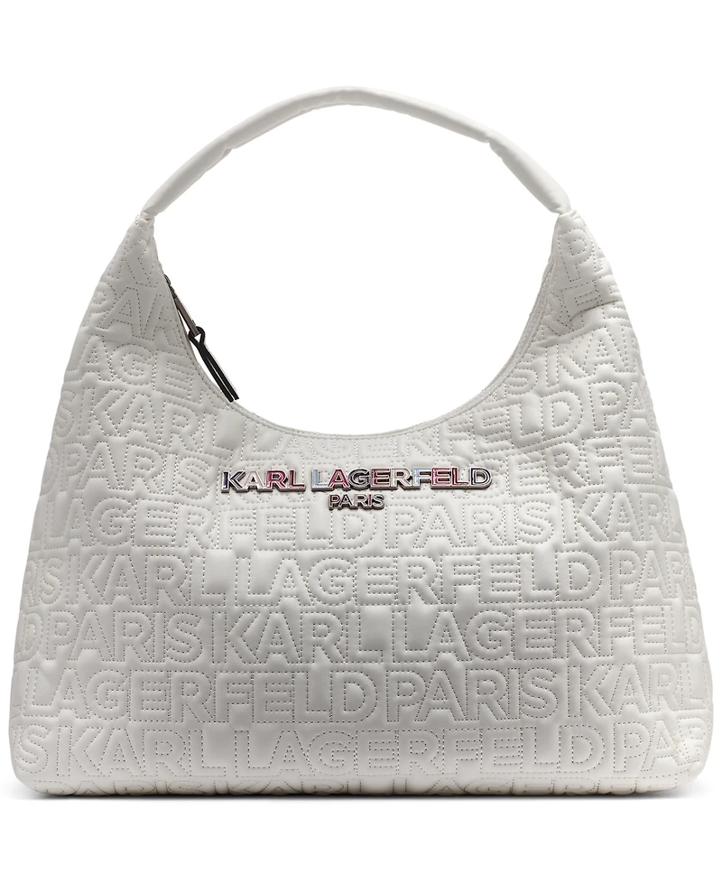 Karl Lagerfeld Paris Voyage Small Hobo Bag
