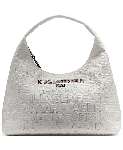 Karl Lagerfeld Paris Voyage Small Hobo Bag