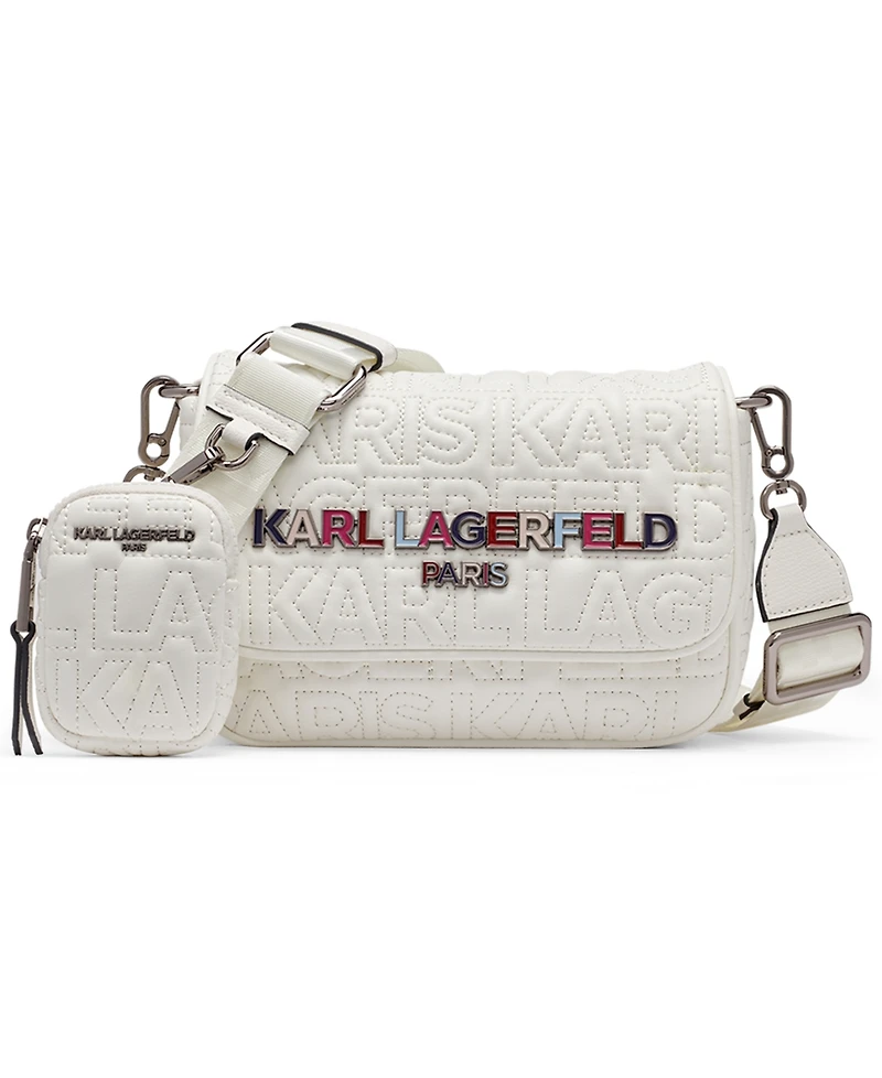 Karl Lagerfeld Paris Voyage Mini Crossbody Bag