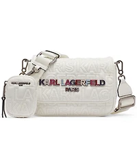 Karl Lagerfeld Paris Voyage Mini Crossbody Bag
