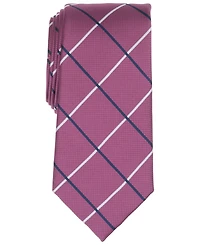 Club Room Men's Maine Grid Tie, Macy's Exclusive