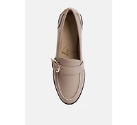 Sheboss Buckle Detail Loafers