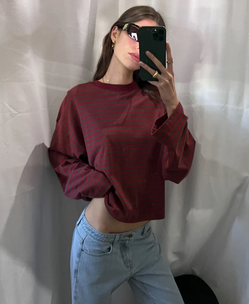 Lioness Women's Bloom Round-Neck Long-Sleeve Top