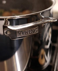Viking Pure Glide Stainless Steel 6-Quart Dutch Oven