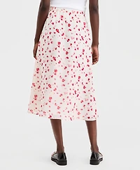 On 34th Women's Embellished Pull-On Midi Skirt, Macy's Exclusive