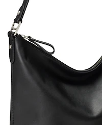 Lauren Ralph Smooth Leather Tasha Bucket Bag