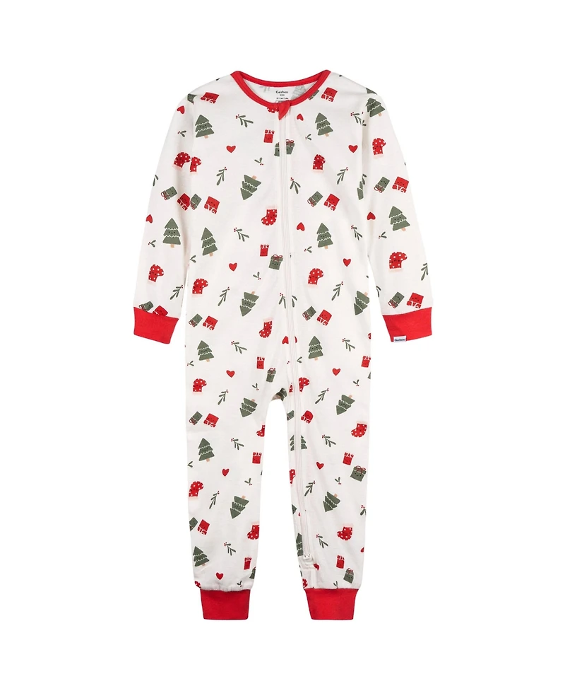 Gerber Toddler Girls 2-Pack Snug Fitting Footless Pajamas