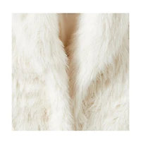 Cotton On Girls Little/Big Zoe Faux Fur Jacket