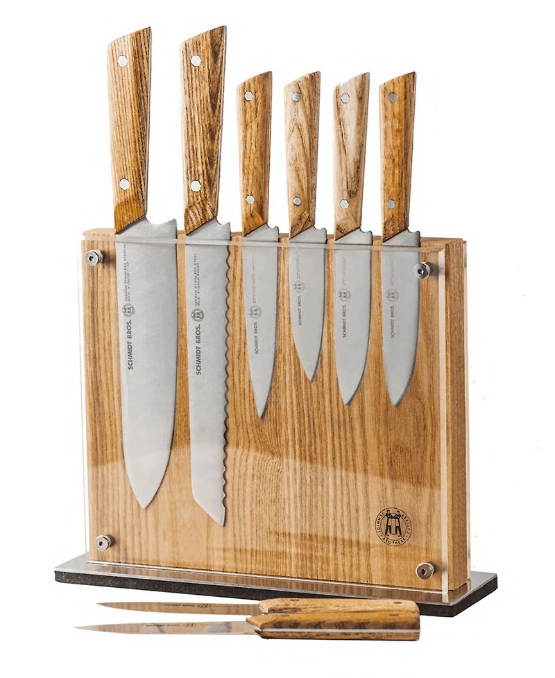 Schmidt Brothers Hex 9-Pc. Knife Block Set