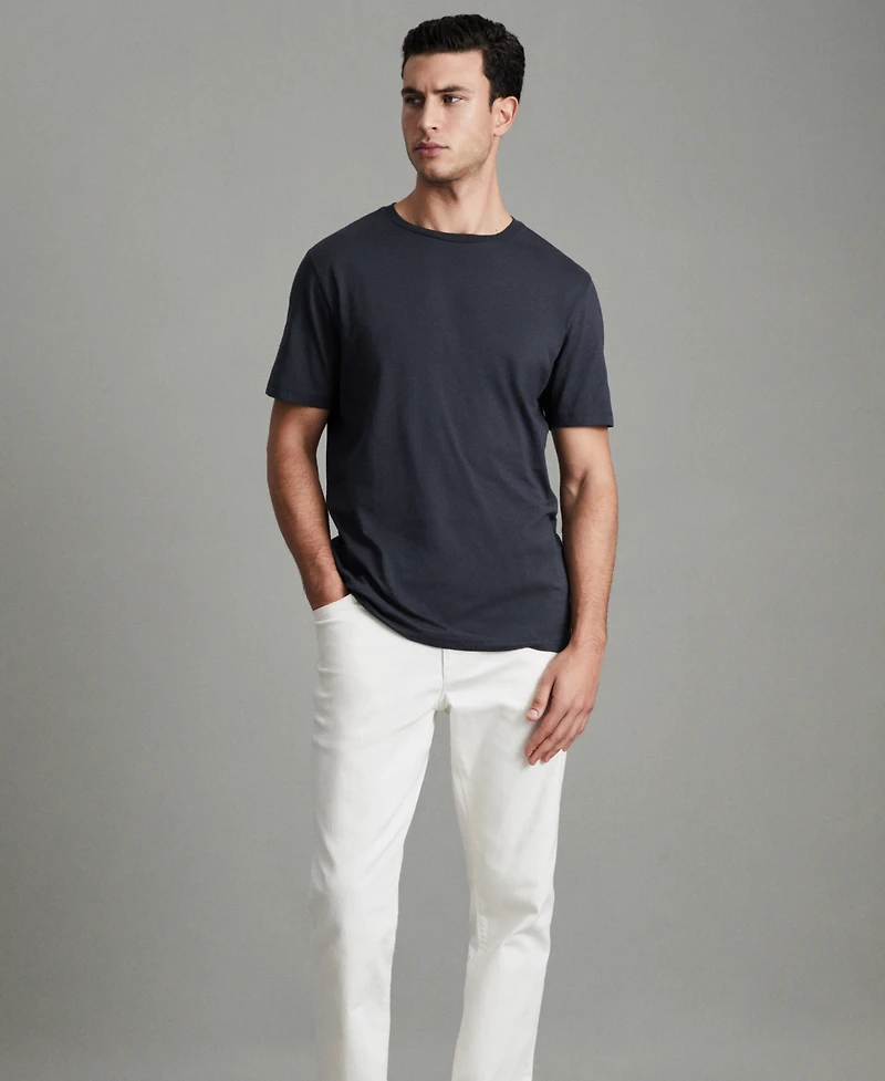 Reiss Men's Cotton Crew Neck T-Shirt