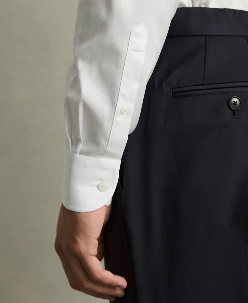 Reiss Men's Regular-Fit Cotton Pin-Collar Shirt