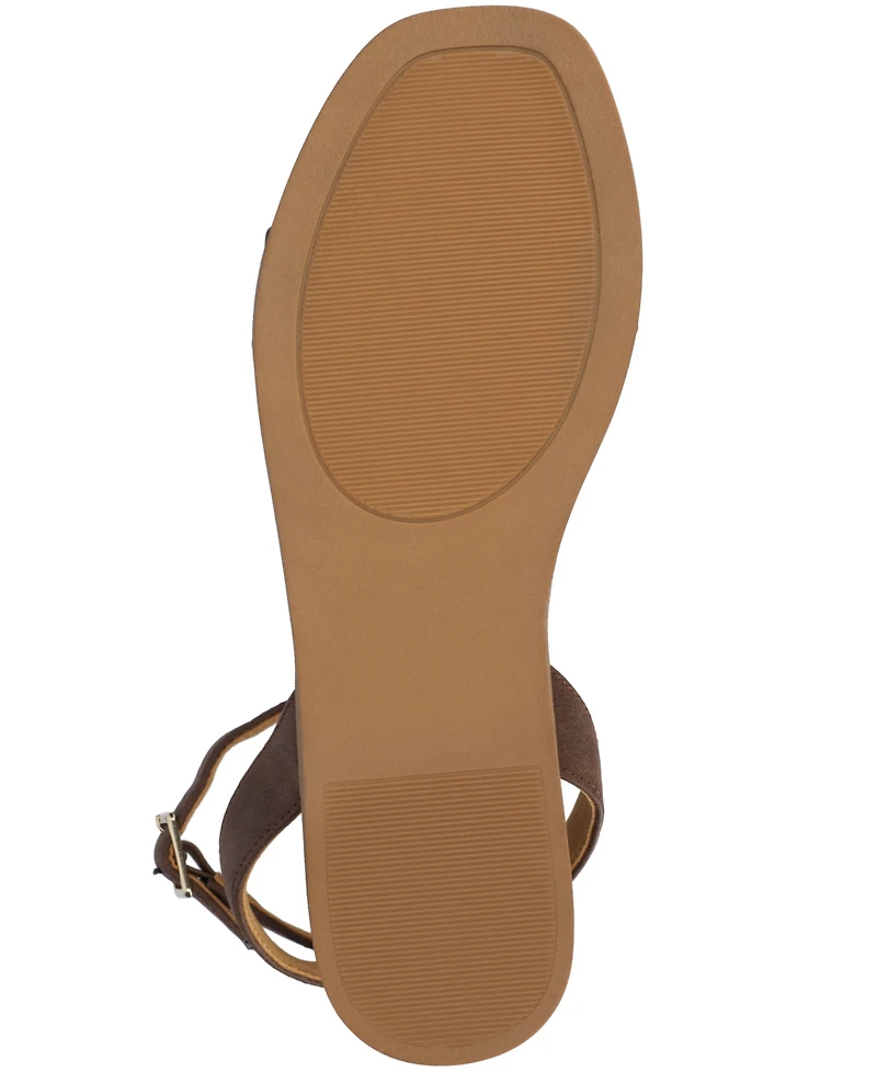 Journee Collection Women's Primrose Ankle Strap Open Toe Sandals