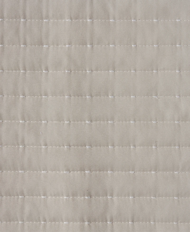 Vcny Home Embroidered Pick Stitch Microfiber 3-Pc. Quilt Set, Full/Queen