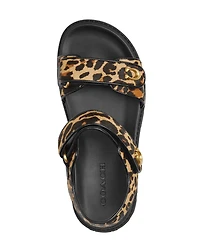 Coach Women's Brynn Round Toe Sandals