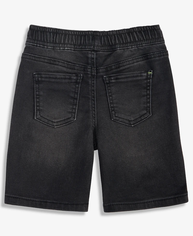 Epic Threads Boys 12M-5T Super Soft Stretch Knit Denim Shorts, Macy's Exclusive