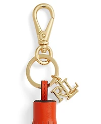 Lauren Ralph Logo Embellishment Leather Charms