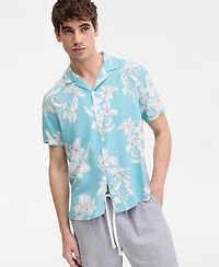Sun + Stone Men's Camp Denali Short-Sleeve Shirt, Macy's Exclusive