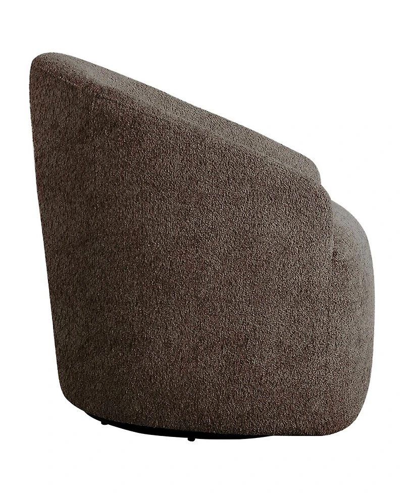 Ink+Ivy 30" Boucle Upholstery 360 Degree Swivel Chair