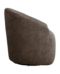 Ink+Ivy 30" Boucle Upholstery 360 Degree Swivel Chair