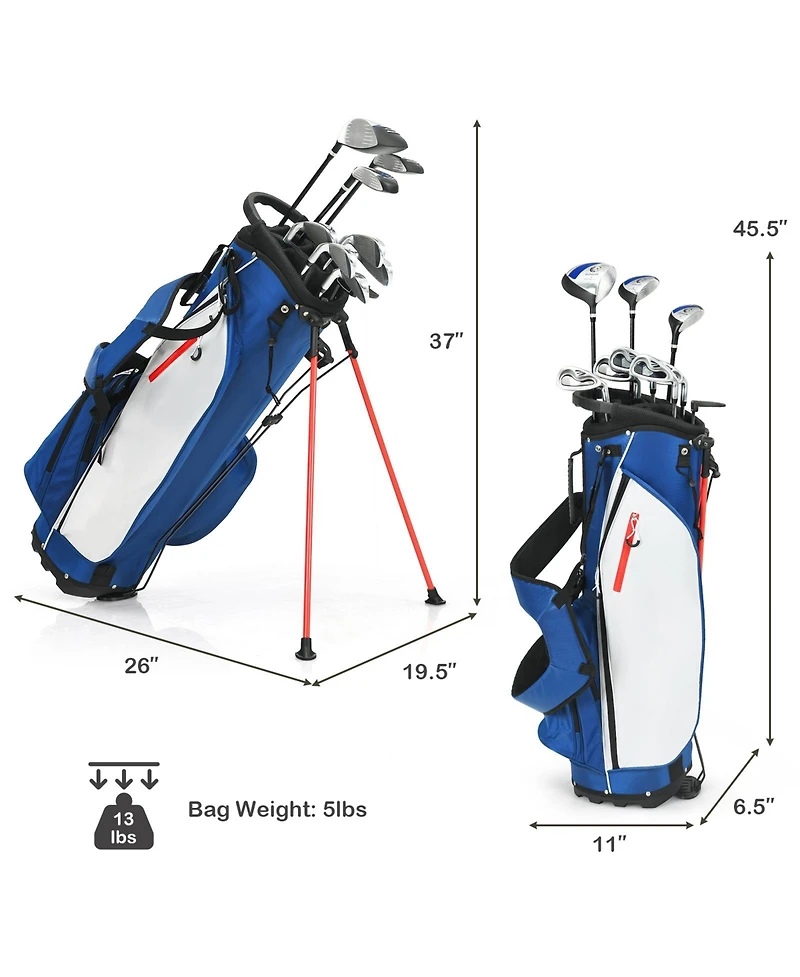 Givimo Men s Profile Complete Golf Club Package Set Includes 10 Pieces