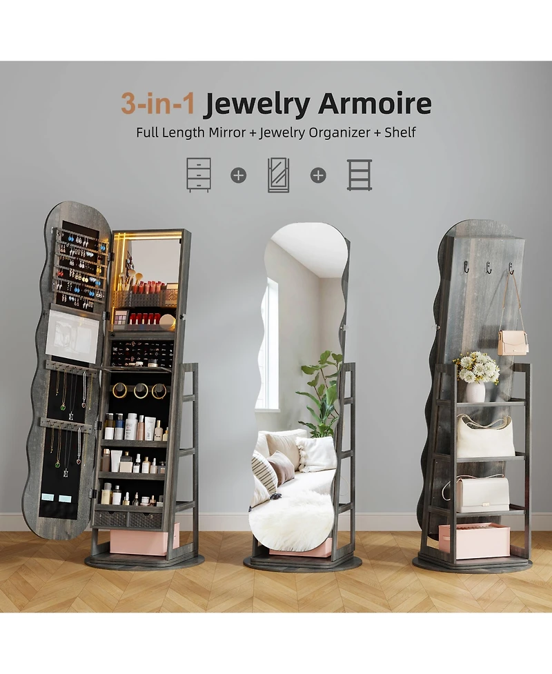 Vlsrka Hollywood Led Full Length Mirror