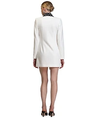 Rachel Roy Women's Johnny Beaded Lapel Mini Blazer Dress