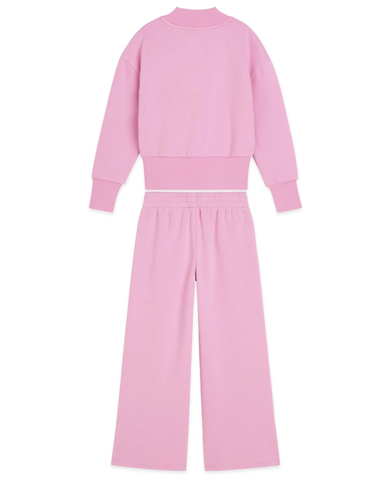 Scotch & Soda Girls Toddler 2T-4T 2-Piece Long-Sleeve Top and Joggers Set