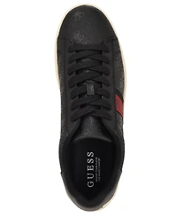 Guess Men's Lawrenzz Branded Lace-Up Casual Sneakers