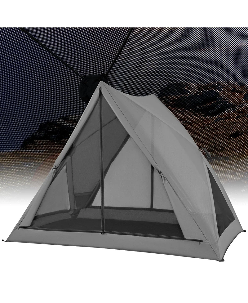 Skonyon Pop-up Camping Tent for 2-3 People with Carry Bag and Rainfly for Backpacking Hiking Trip