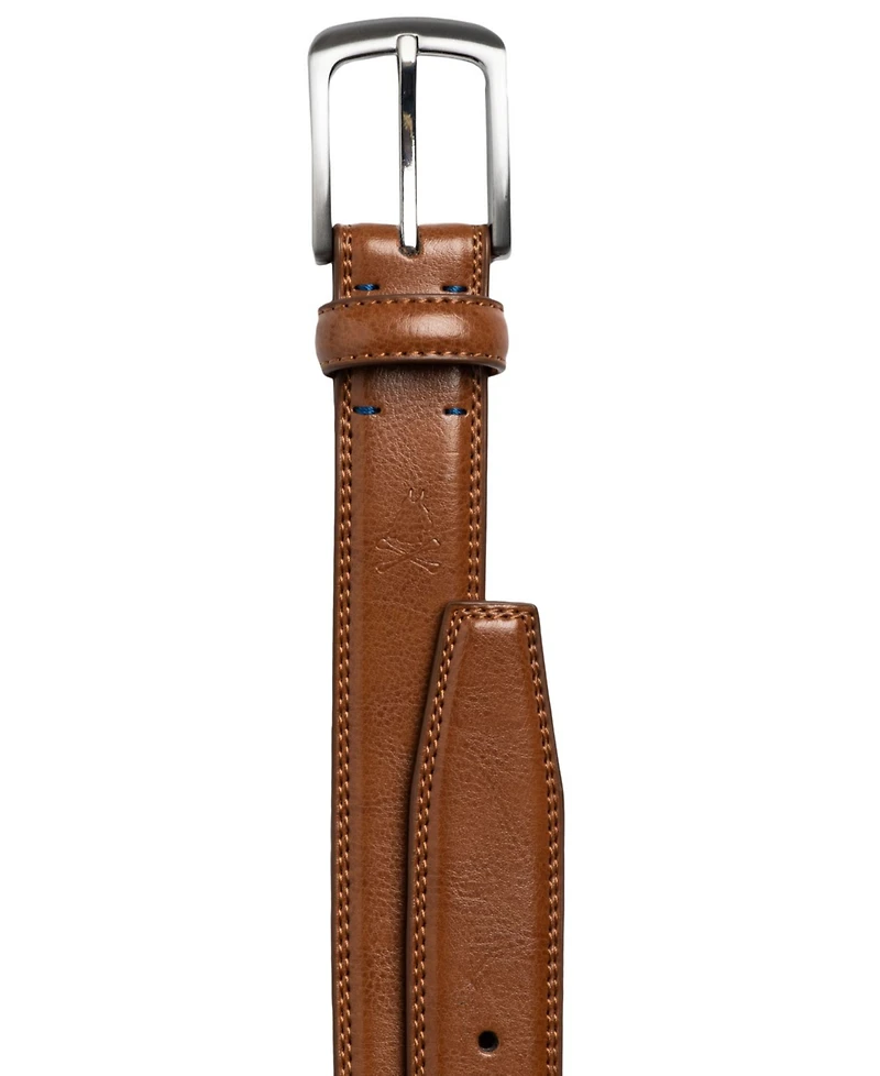 Nick Graham Men's Classic Core Belt with Double Stitching