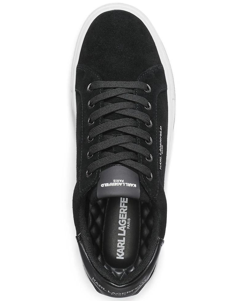 Karl Lagerfeld Paris Men's Round Toe Lace-Up Shoe