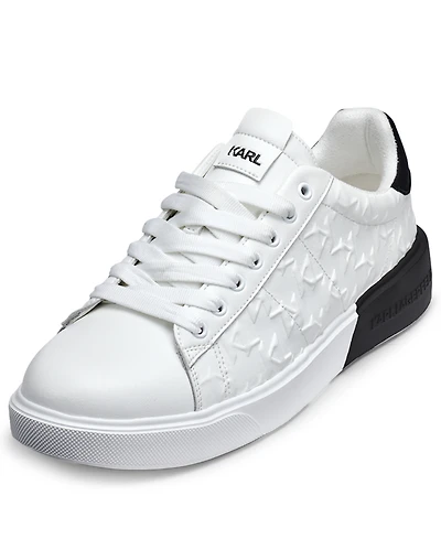 Karl Lagerfeld Paris Men's Side Embossed Logo Sneakers