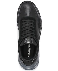 Karl Lagerfeld Paris Men's Leather T-Toe Runner Shoes