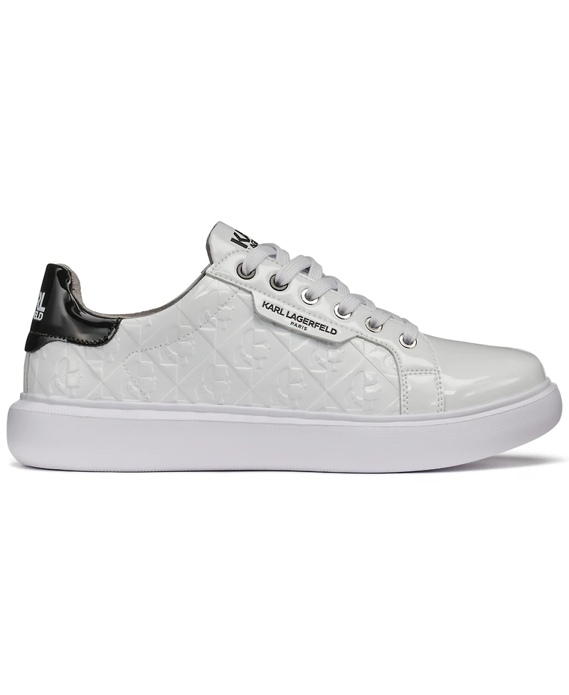 Karl Lagerfeld Paris Men's Patent Sneakers