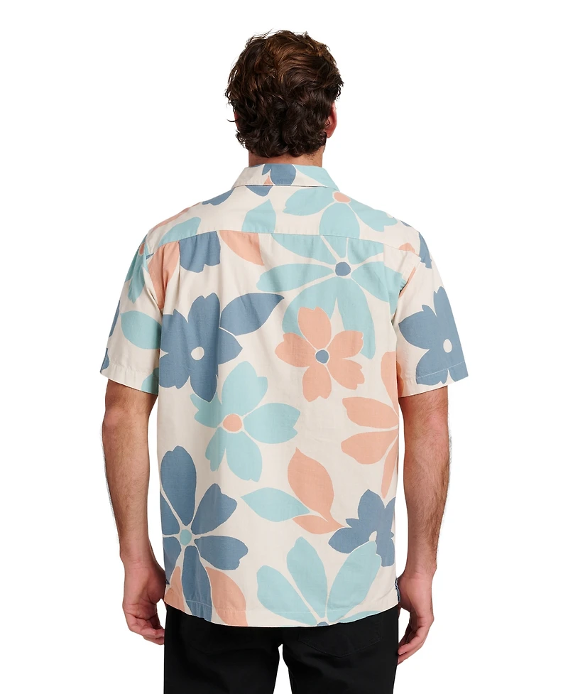 Quiksilver Waterman Men's Flower Power Classic-Fit Shirt