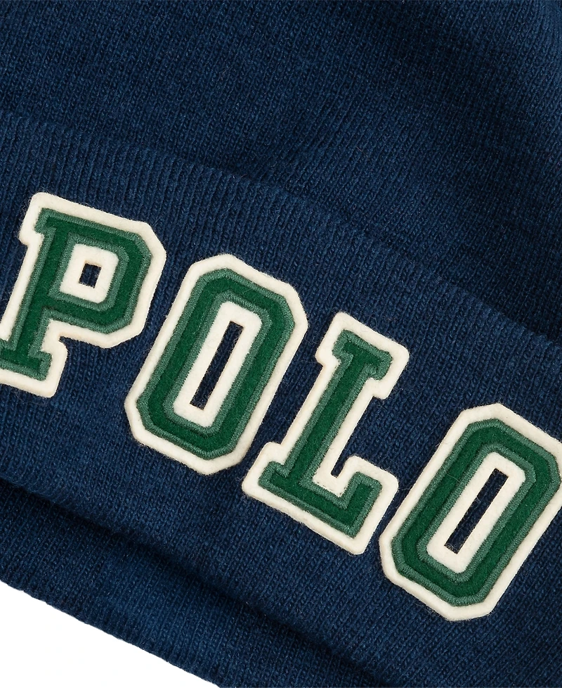 Polo Ralph Lauren Men's Patch Beanie Hat