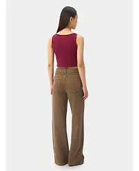 Gobi Cashmere Women's Crop Top