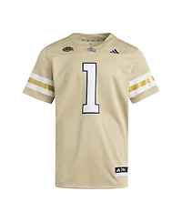 Adidas Men's 1 Gold Georgia Tech Yellow Jackets Premier Jersey