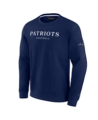 Fanatics Men's and Women's Navy New England Patriots Elements Unlimited Fleece Pullover Sweatshirt