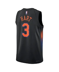 Jordan Men's and Women's Josh Hart Black New York Knicks Swingman Jersey