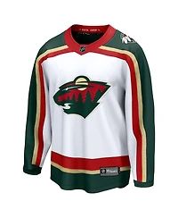 Fanatics Men's White Minnesota Wild 25th Anniversary Breakaway Jersey