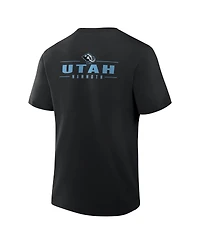 Fanatics Men's Black Utah Mammoth Crash The Net Legacy T-Shirt