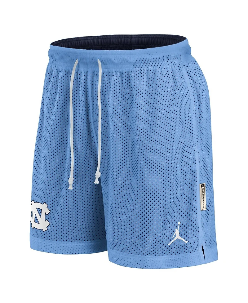Jordan Men's Carolina Blue/Navy North Tar Heels Courtside Standard Issue Dri-fit Reversible Shorts