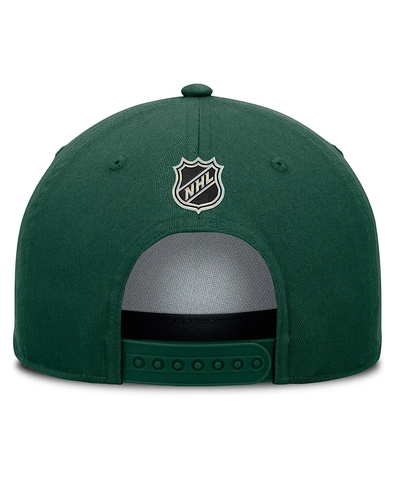 Fanatics Men's Green Minnesota Wild 25th Anniversary Alternate Authentic Pro A-Frame Adjustable Hat