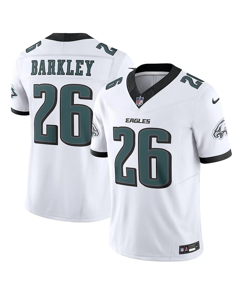 Nike Men's Saquon Barkley White Philadelphia Eagles Vapor F.u.s.e. Limited Jersey