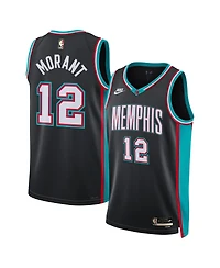 Nike Men's and Women's Ja Morant Black Memphis Grizzlies Swingman Jersey